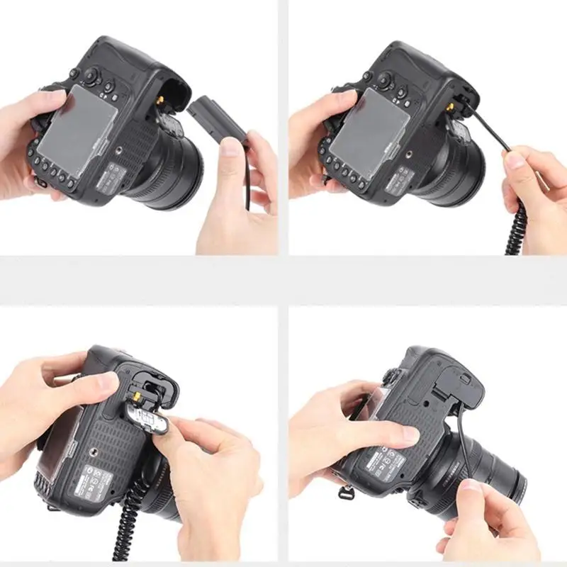 F62C Type-C to EN EL15 Dummy Battery Camera Power Cable for D7100 D800 D810 D7200 D7000 D750 Series Camera
