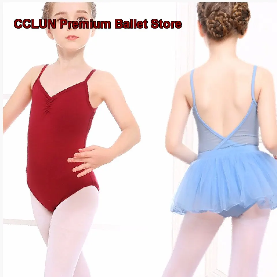 children's-girls-dance-camisole-body-suit-toddler-chinese-dance-exam-jump-costume-kids