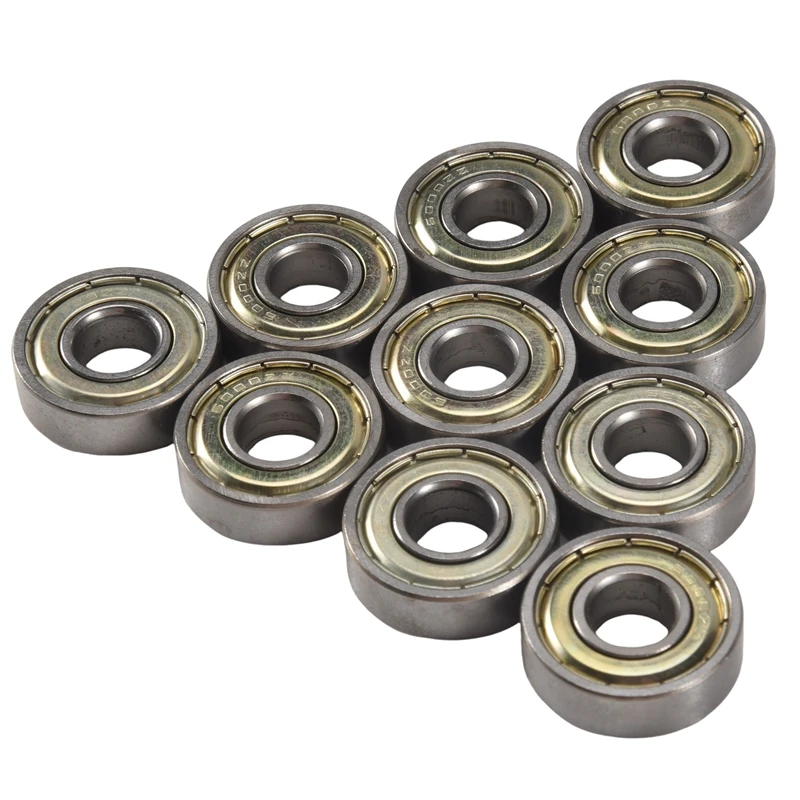 A14F-6000Z 10Mm X 26Mm X 8Mm Sealed Deep Groove Radial Ball Bearings 10 Pcs