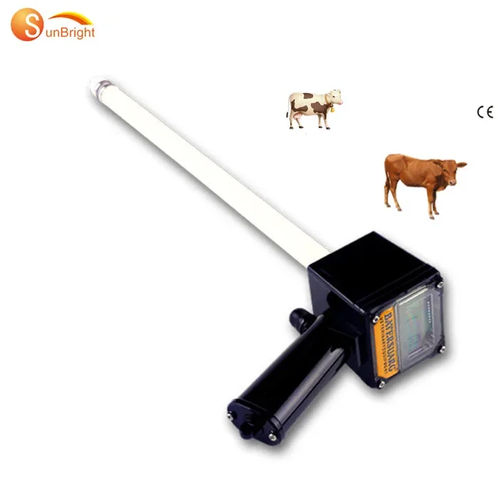 

Handheld type veterinary ovulation pregnancy test device for cattle sheep cow