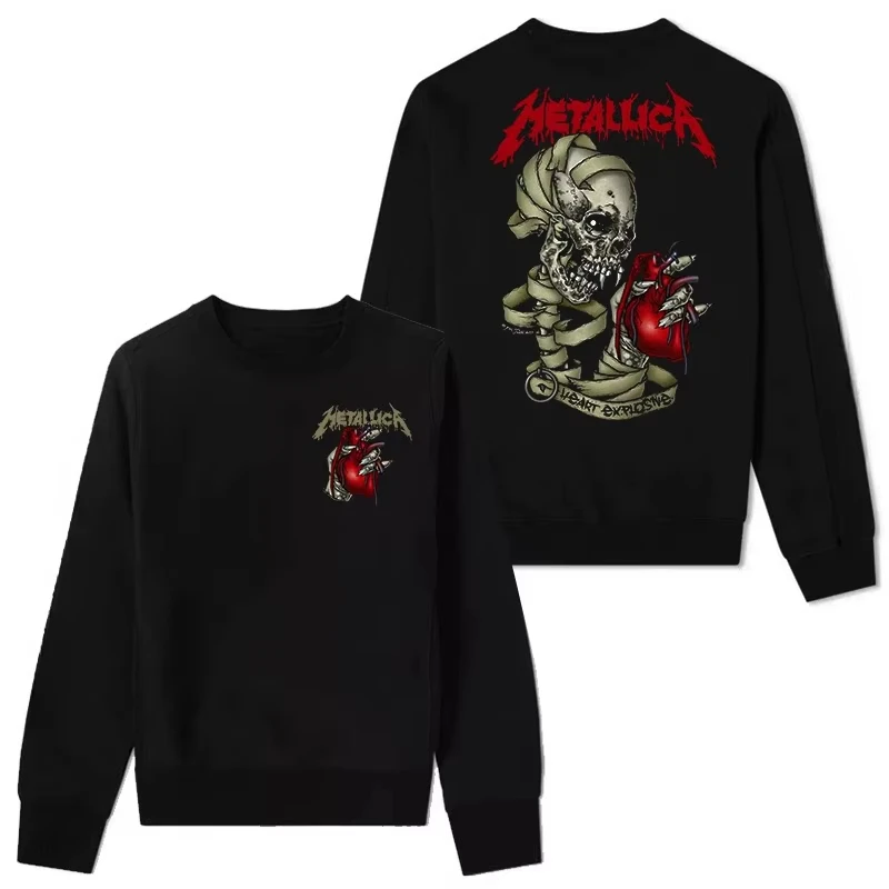 2026 Street Band Member Punk-inspired Vintage Streetwear Classic Long-sleeved Hoodies