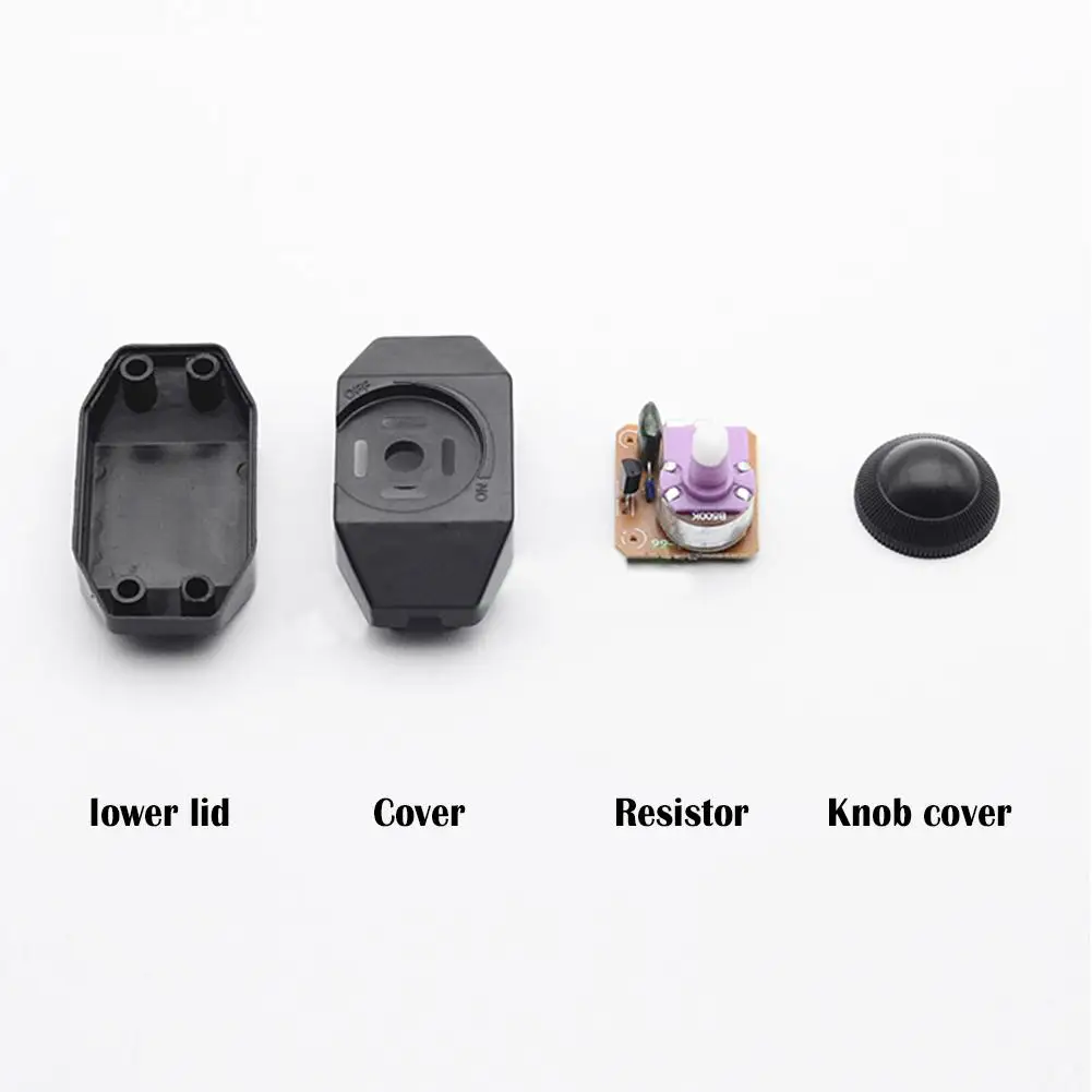 1/2pcs 220v Durable Lamp Knob LED Controller Adjustable Controller Lamp Dimmer Switch Dimmable Button Light Dimmer Switch Modula