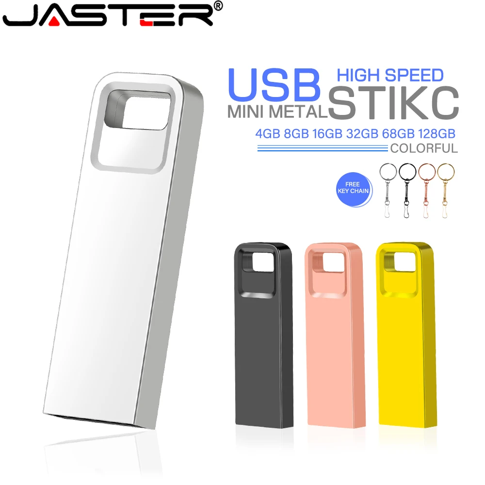 50PCS USB 2.0 Flash Drives 128GB 64GB 32gb Pen Drive Free Custom Logo Memory Stick 16GB 8GB 4GB Wedding Gift U Disk for Laptop