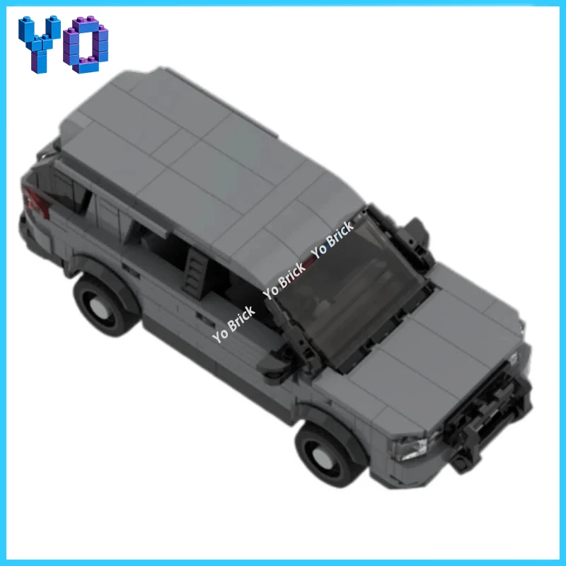 

MOC Tactical Explorer Police Interceptor SUV Building Bricks Law Enforcement Vehicle Assembly Model Toy Gift