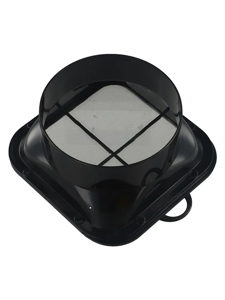 150 Mm Air Vent Adapter Wall Mounted Design Enhanced Indoor Air Quality Long-lasting ABS Optimal Size For Home Ventilation