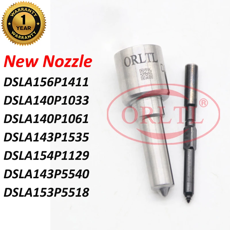 ORLTL Diesel Nozzle DSLA156P1411,DSLA140P1033,DSLA140P1061,DSLA143P1535,DSLA154P1129,DSLA143P5540,DSLA153P5518 For Bosch Type