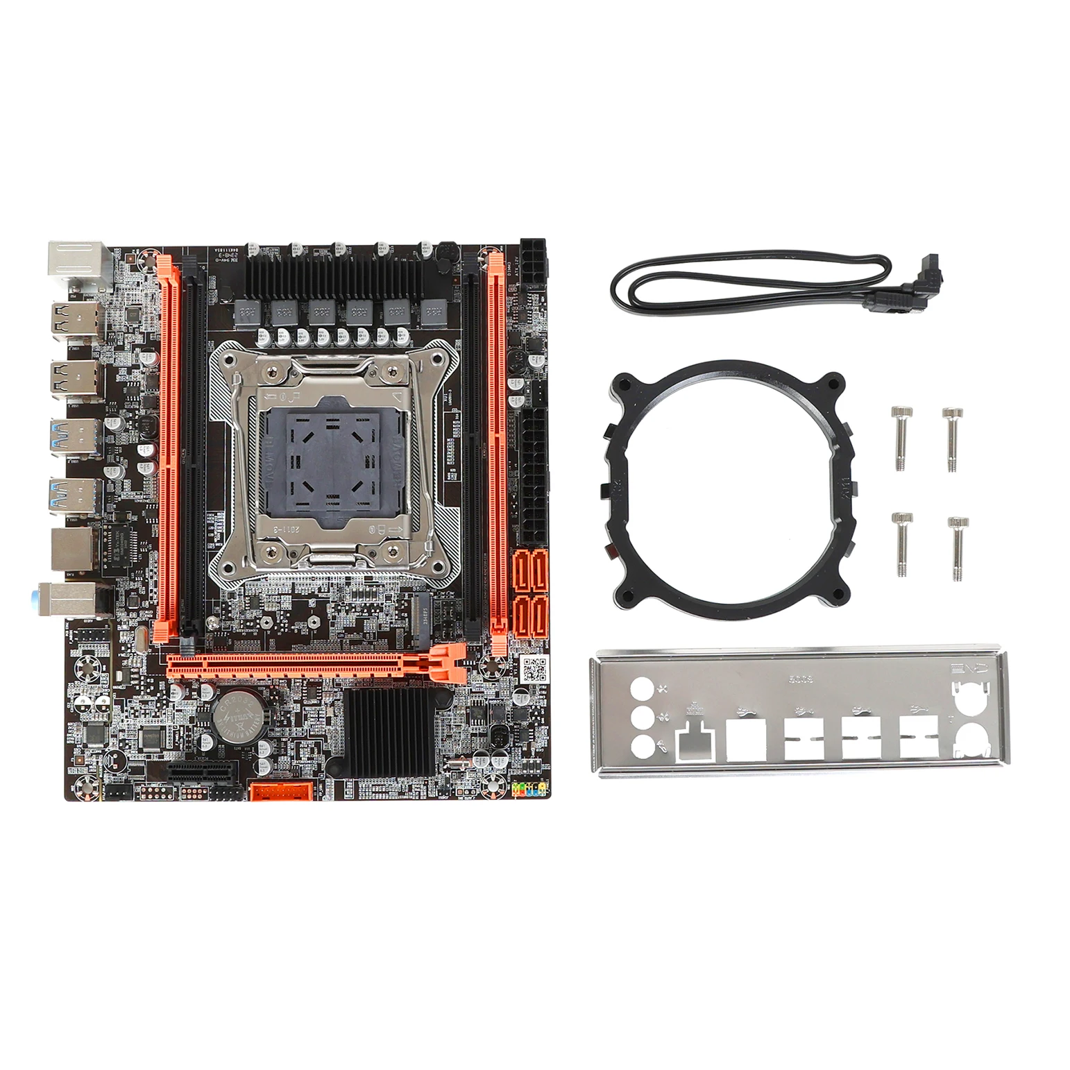 X99 Kit Motherboard set LGA2011-3 Set with E5 2680V4 processor 2PCS 16GB DDR4 ECC memory PCI-16 USB3.0 server M-ATX NVME M.2