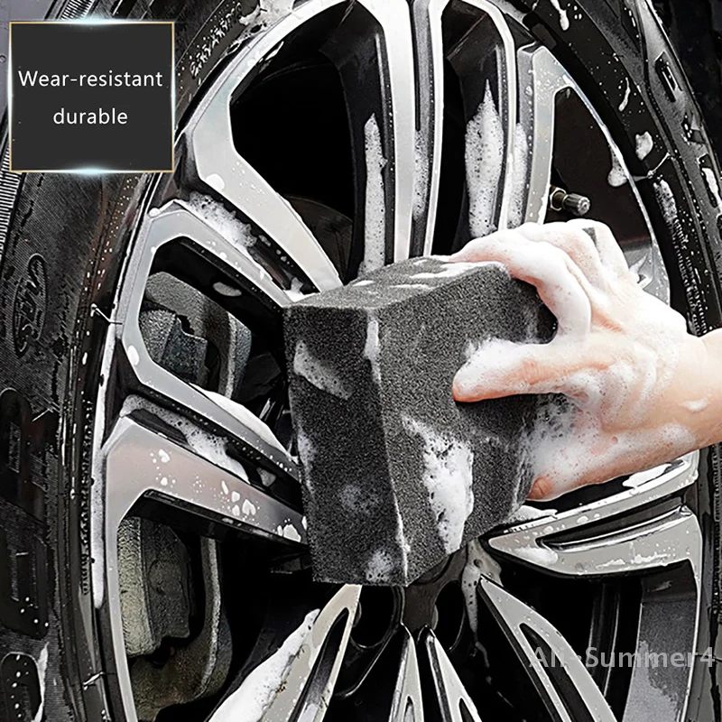 Car-Washing Sponge Black Car Wash Sponge Glass Washing Cleaner Foam Produce Automobile Clean Tool Sponge Durable