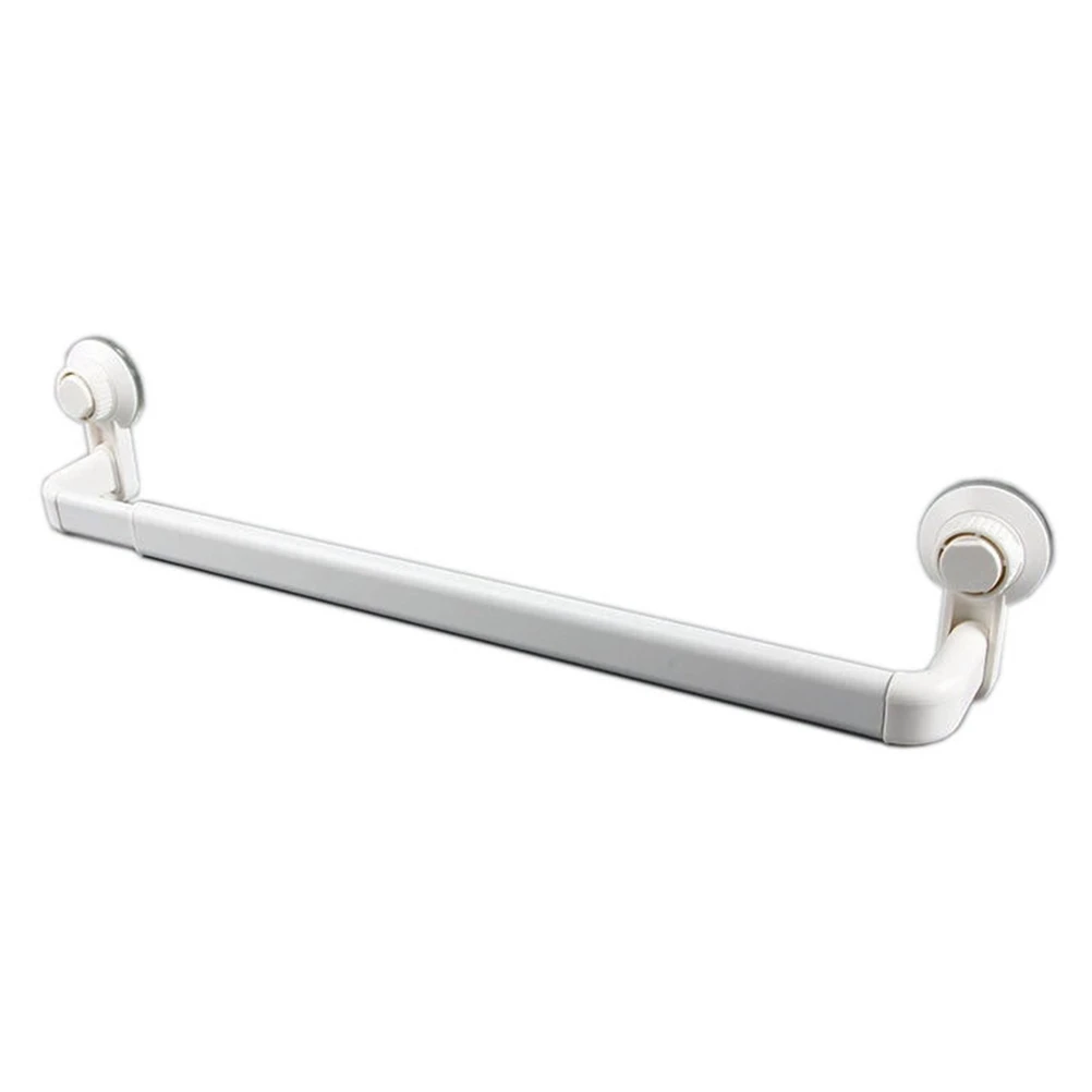Bathroom Stainless Steel Telescopic Towel Rack 40cm To 60cm Toilet Wall Drilling Storage Bath Towels And Clothes Rod Accessories