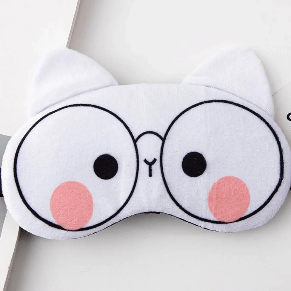 Relax Cute Eye Mask Cartoon Blackout Sleeping Eye Patch Breathable Eye Care Tools Eyepatch