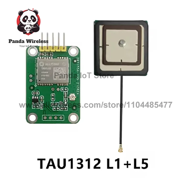 Allystar TAU1312 وحدة RTK ثنائية النطاق L1 L2 L5 GPS تطوير عالي الأداء للقيادة الذكية بدون طيار الزراعة الدقيقة