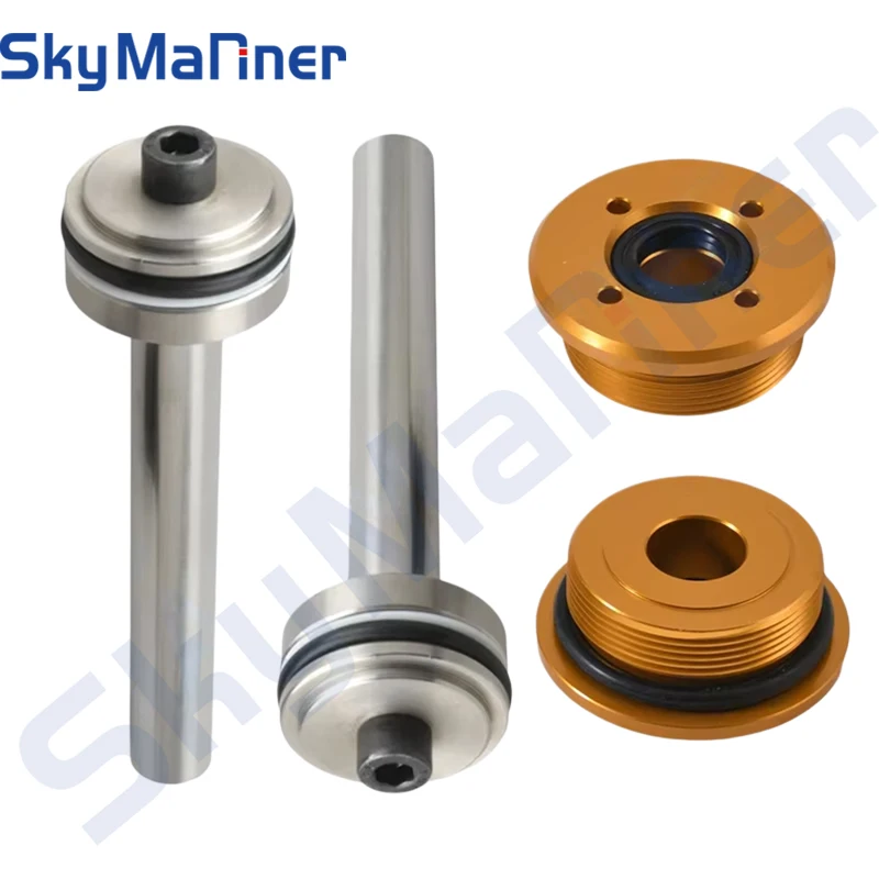 Tilting Decorative Piston Assembly 6H1-43820 6H1-43821-11 Screw For Yamaha Outboard Engine 75-90HP PTT 6H1-43800-17-4D Parts
