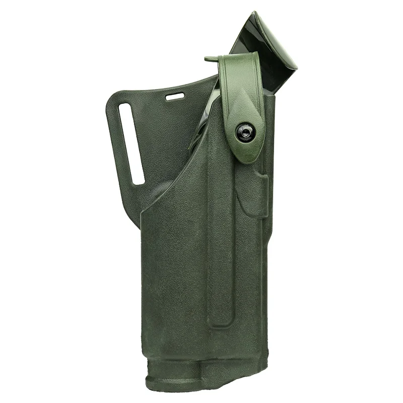 Tactical Combat Gun Belt Holster Hunting Airsoft Gun Carry Waist Holster Bearing Torch For G17 19 22 23 31 32 Gun view 6