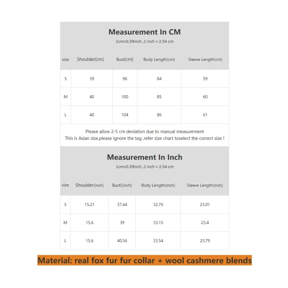 معطف من الفرو الحقيقي للنساء بياقة من فرو الثعلب الطبيعي ، مزيج من الكاشميرات ، جاكيت شتوي ، معطف سميك ، أصفاد ، ملابس خارجية ، ملابس الشارع ،