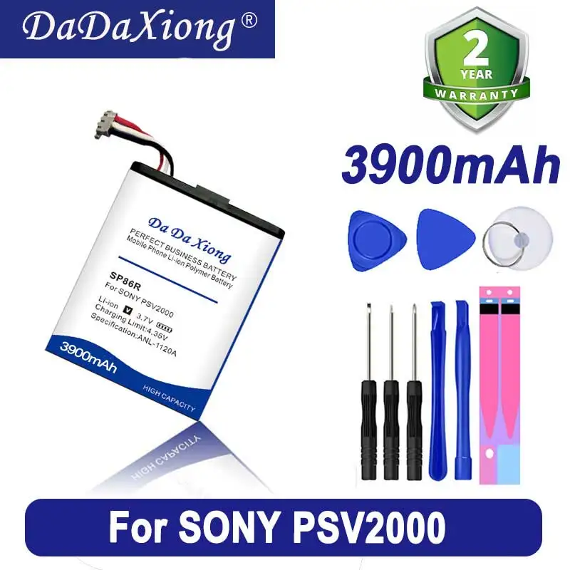 

3900mAh Battery For Sony Ps 2000 Psvita2000 2XXX SP86R PSV2000 PCH-2007 4-451-971-01 Vita 2007