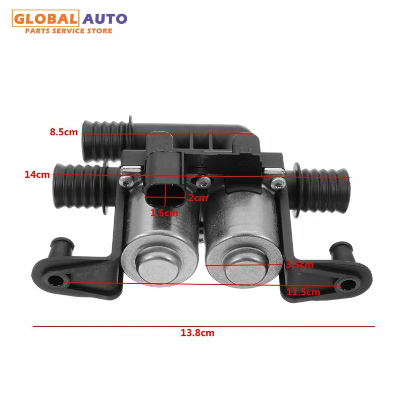 

64116910544 Heater Control Water Valve Suits for BMW E53 E70 X5 X6 03-17