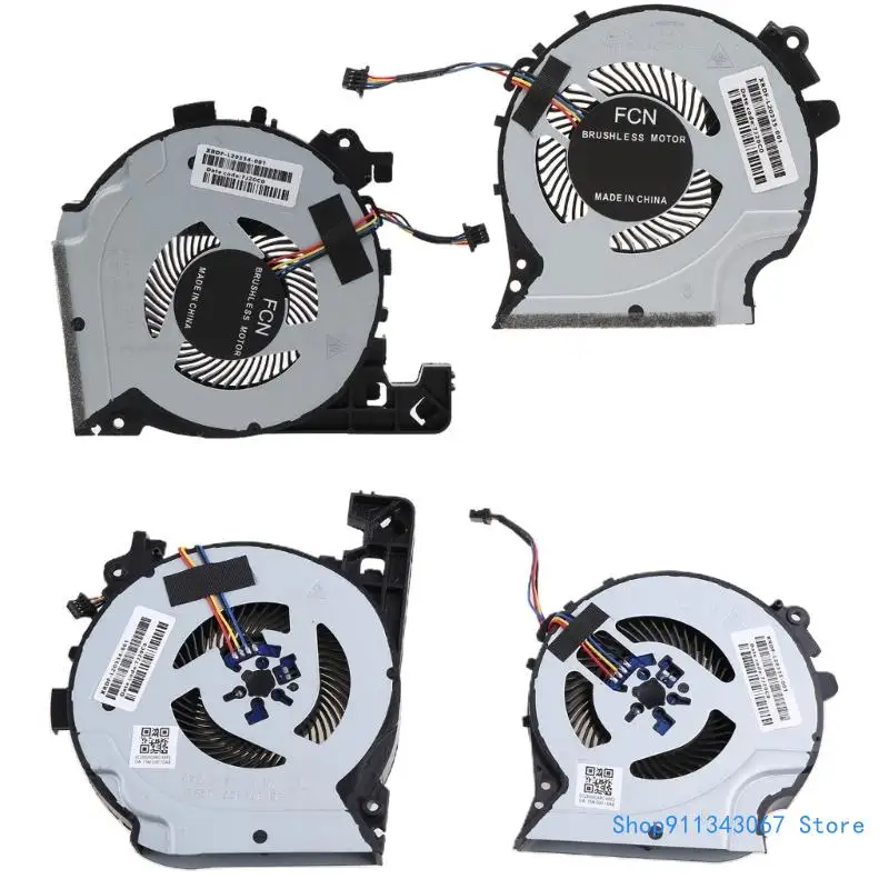 

Laptop CPU GPU Cooler Fans for DC Brushless For HP 15-CX CX0049NR CX007 Drop shipping