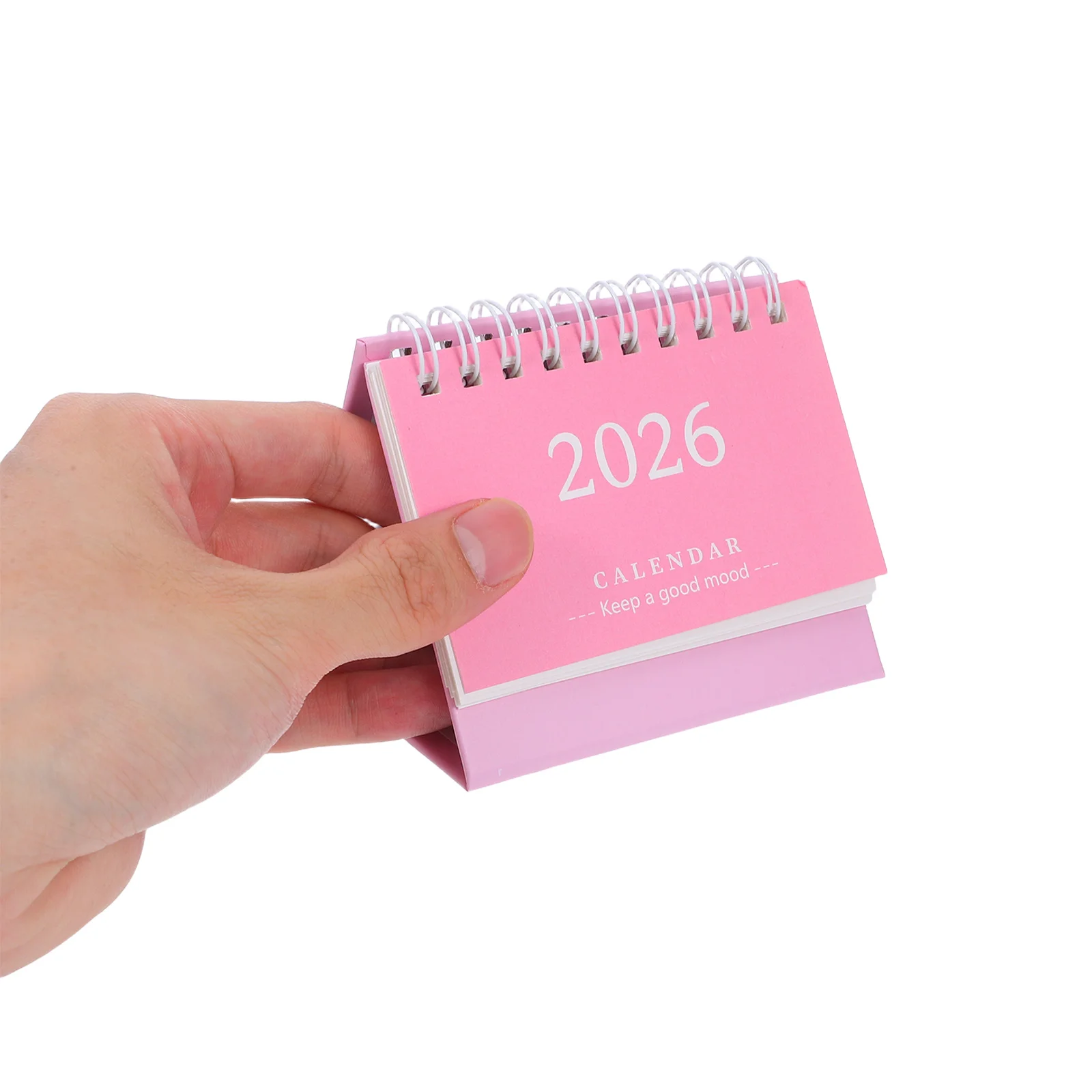 

2026 Mini Desktop Calendar Small Monthly Standing Table Calendar For Home Office School Desk Supplies Flip Paper Planner