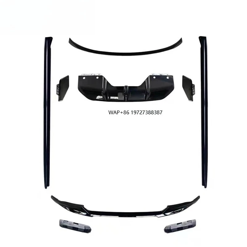 

PP X6 F16 M-style Body Kit Front Lip Rear Diffuser Side Skirts Car Parts Automotive Automobiles Exterior Extension