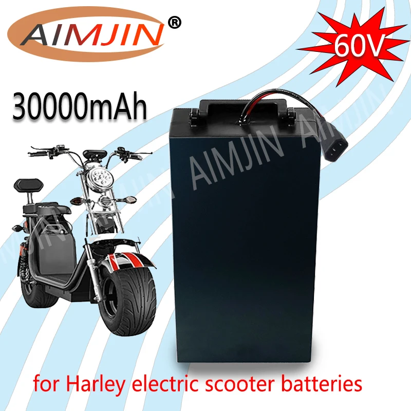 60V Battery electric motorcycle lithium battery waterproof 18650 Battery 30Ah for two Wheel motorcycle electric scooter bicycle