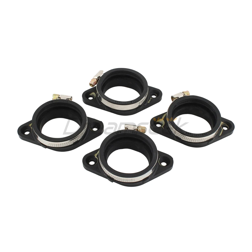 4Pcs Intake Manifold Rubber Boot Kit for BMW S1000RR 2009-14 HP4 2013-14 Carburetor Interface Connector Motorcycle Replacement