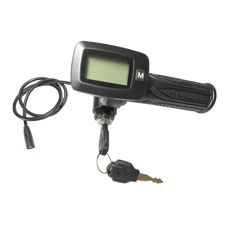 

ABHS-For Tuttio Soleil 01 M Butoon Throttle Grip For Electric Bike 48V Throttle Display With Key