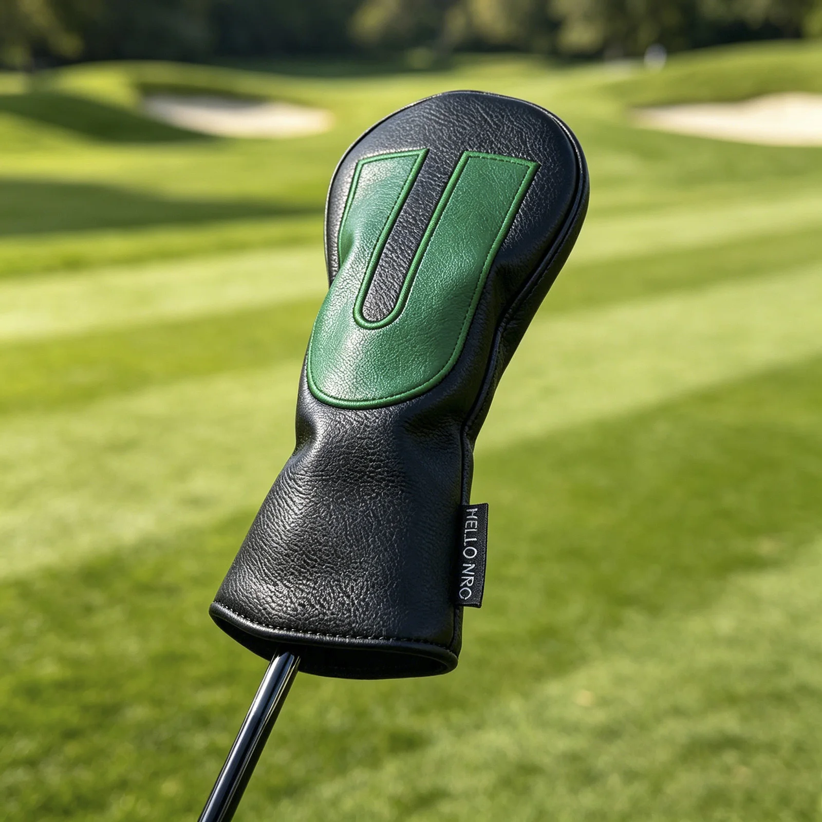 Unique Stitched Digit Pattern Golf Headcover Accessory for Training Game Use view 4