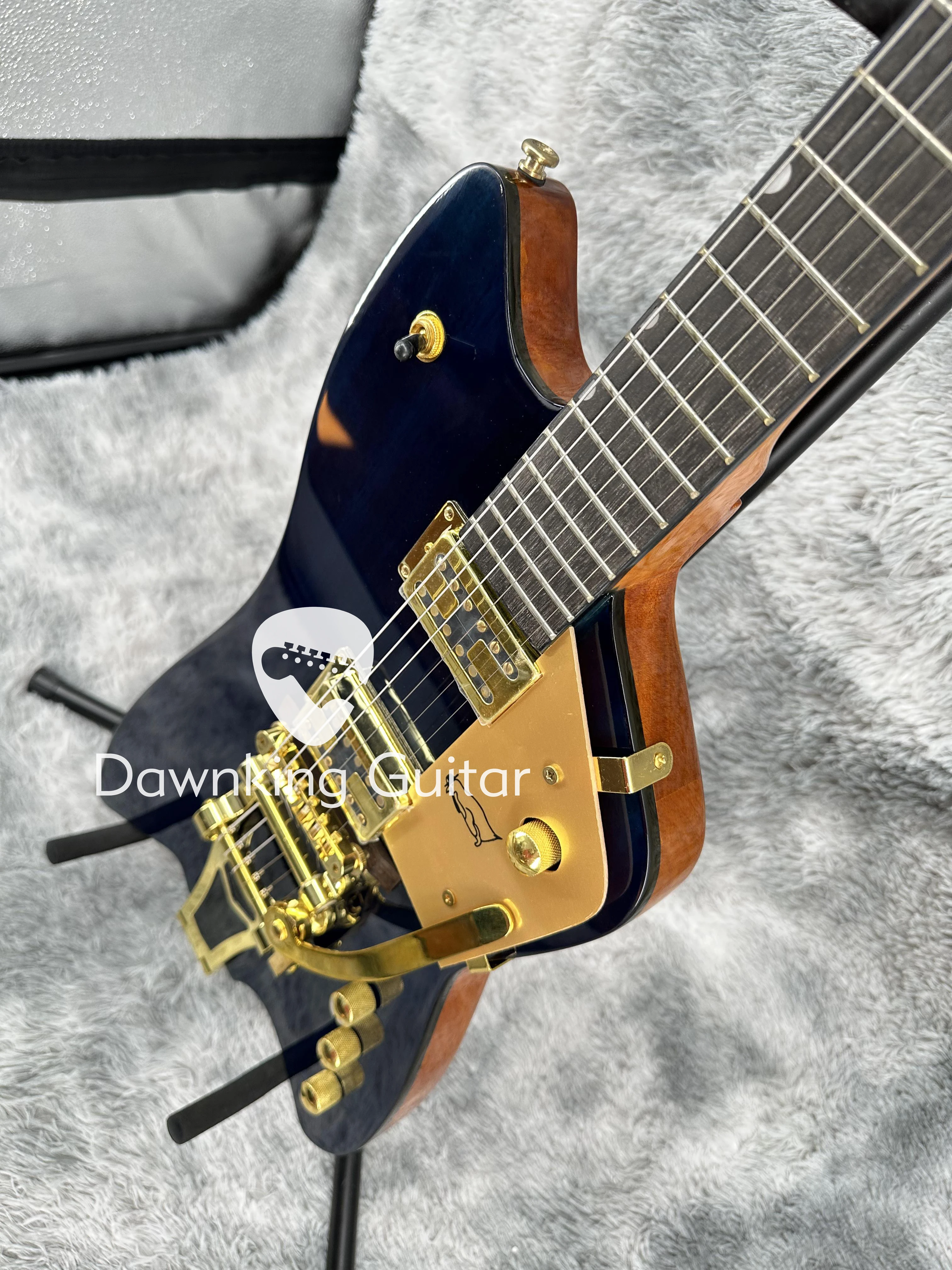 Unique Penguin Jupiter Thunderbird Electric Guitar Army Green SpotQuick Delivery free shipping