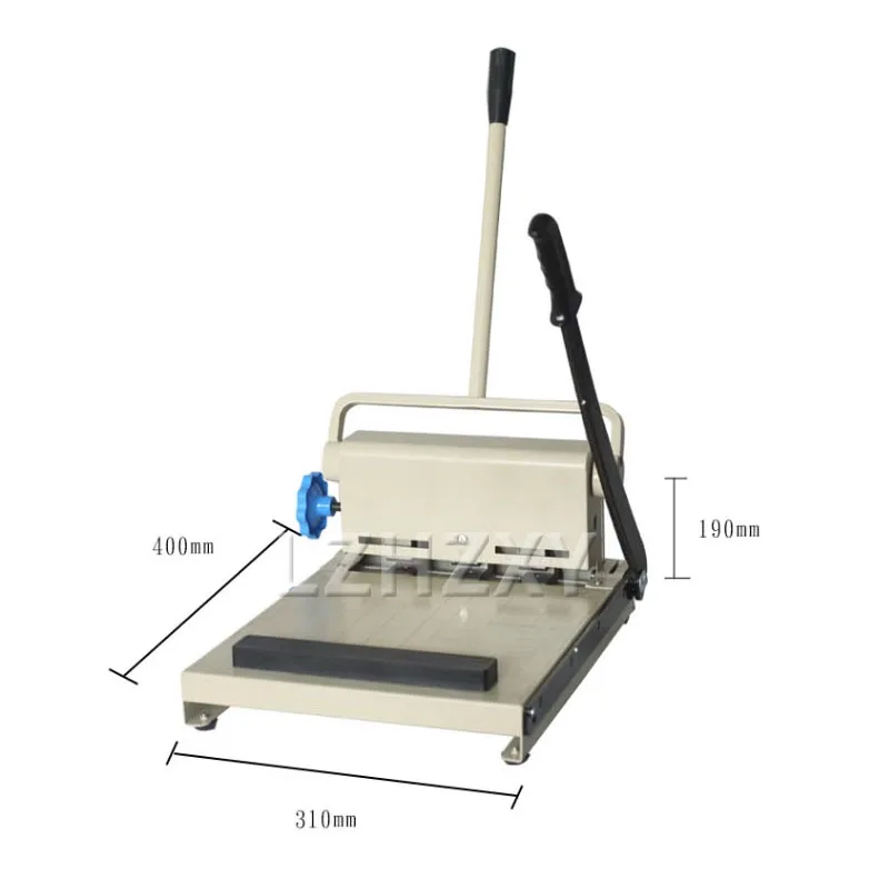 Manual 3-hole Punch 5MM Diameter 10MM Thick Office Documents School Binding Tools Household Paper A4 Small Punch