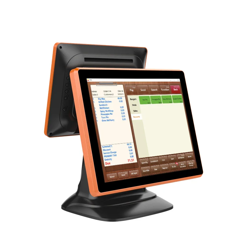 Registratore di Cassa Android All-in-One a Prezzo di Fabbrica, Dispositivo POS per Ristoranti e Caffetterie, Sistema POS con Schermo Touch