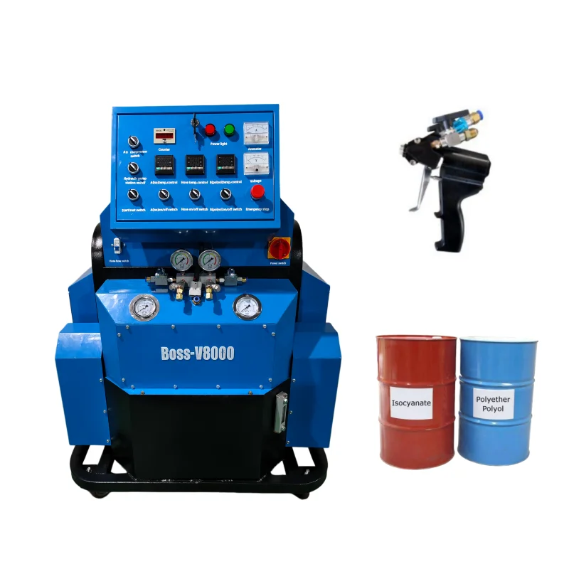 2026 All-in-One Air Compressor&Polyurethane Insulation Sprayer Plug-and-Play Hydraulic Spraying Machine