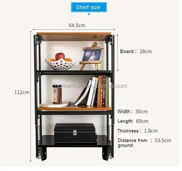 Top Sale Homemore Multifunction Convertible Extendable Space Saving Folding  Wall Mounted Table Space Save Dining Table