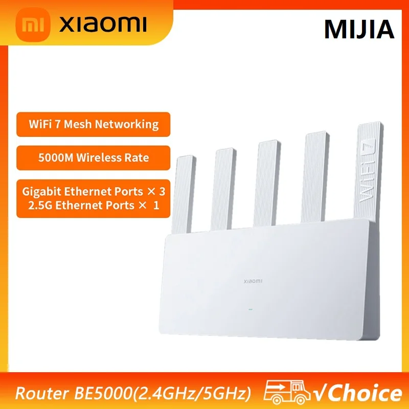 routeur-xiaomi-be5000-wifi-7-25g-5011-mbps-port-reseau-512-mo-de-memoire-acces-double-bande-24-5-ghz-securite-reseau
