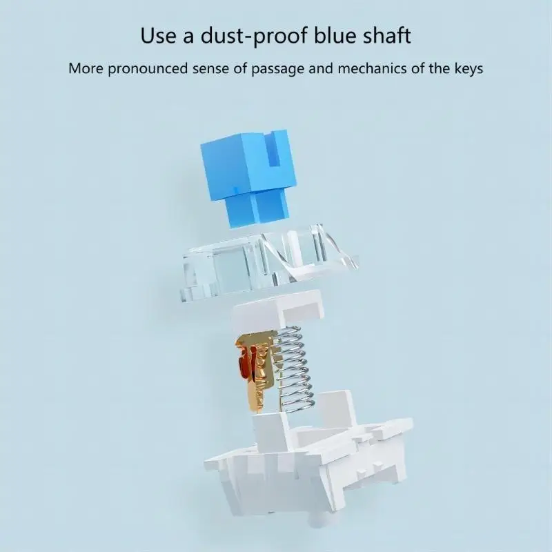 Y1UB 3 Keyeys Mini teclado Mini Teclado mecánico Copia Pastas CTRL Programable