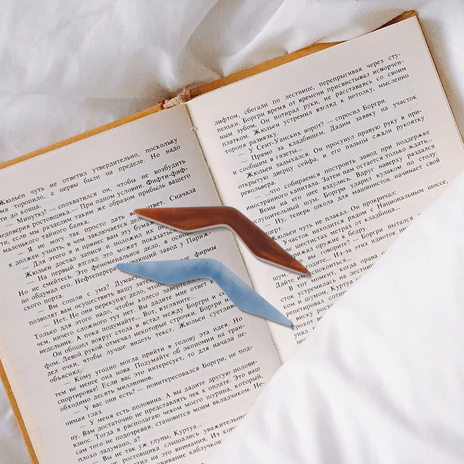 2 قطعة حامل صفحة الكتاب الإبهام خفيف الوزن الراتنج القراءة العرض لعشاق الكتاب المعلمين التخييم في الهواء الطلق المحمولة صفحة مفرشة #5