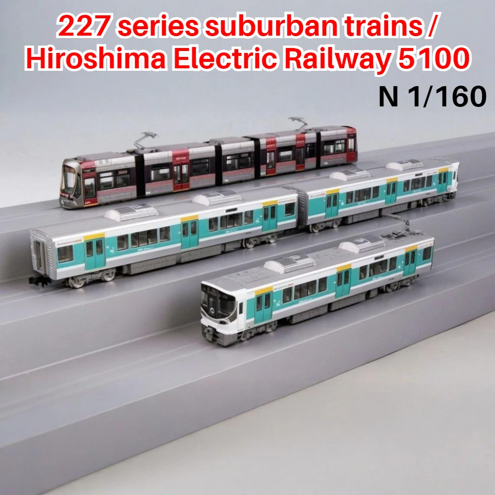 Tomix N-type Scale Model Train 227 Series Suburban Tram 5100 Model 97957