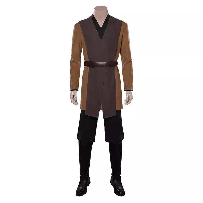 Tales of the Jedi Count Dooku Cosplay Costume, Everak Pants Outfits, Roleplay Uniform for Adult Men, Halloween Carnival