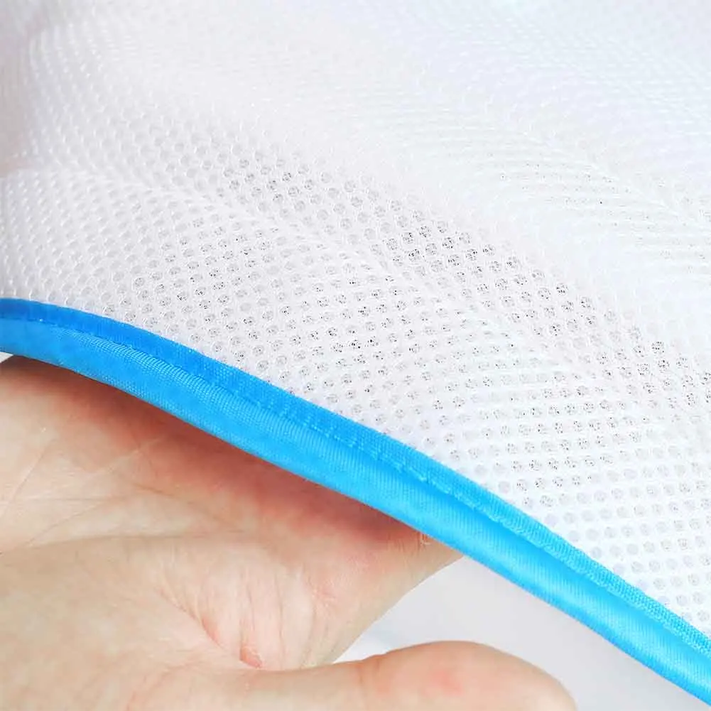 Laundry Polyester Full Protective Washing Machine Zipper Closure Bathroom Mesh Pocket Home Shoe Wash Bag Portable Cleaning