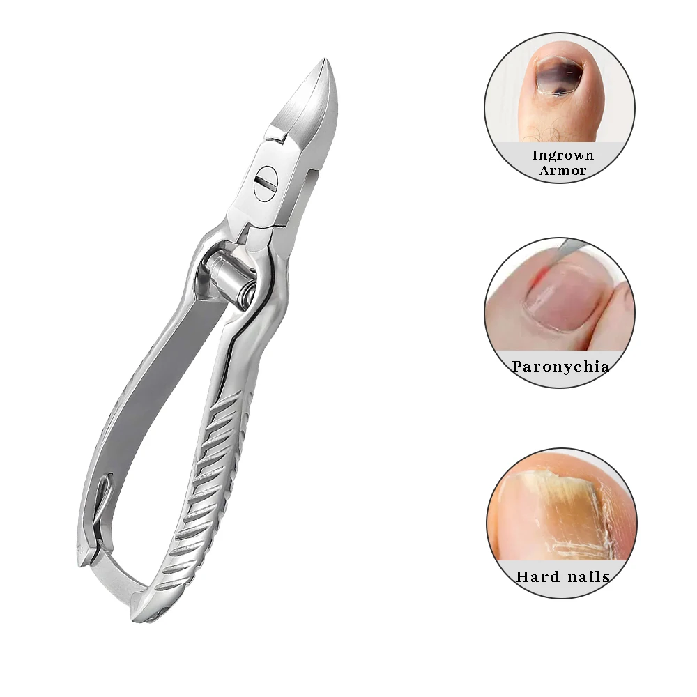 

Toe Nail Clippers Nail Correction Thick Nail Ingrown Toenails Nippers Dead Skin Nail Art Pedicure Care Plier Cutter Scissor Tool