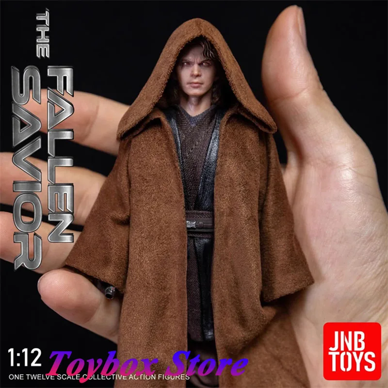 JNB toys JNB002 1/12 The Fallen Savior Cloth Movable Anakin Cloth Action Figure Fiction Movie Original Mini 6