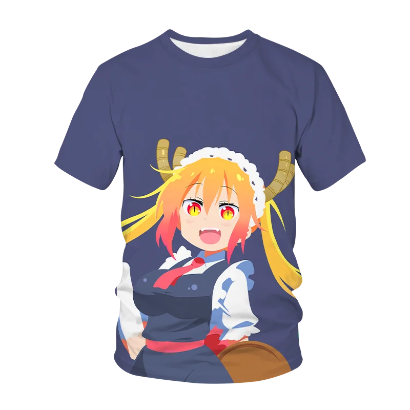 

Мужская Летняя Повседневная воздухопроницаемая футболка с коротким рукавом, круглым вырезом и мультипликационным 3D-принтом, 2024