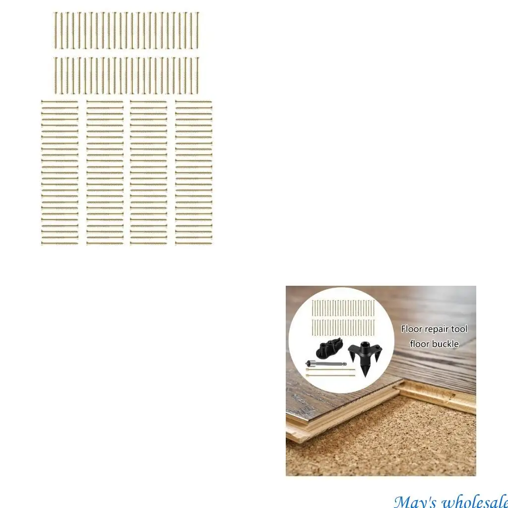 Professional Floor Repair System Comprehensive Floor Fixing set Squeak Frees Floor Solution fit for Most Flooring Types 448A