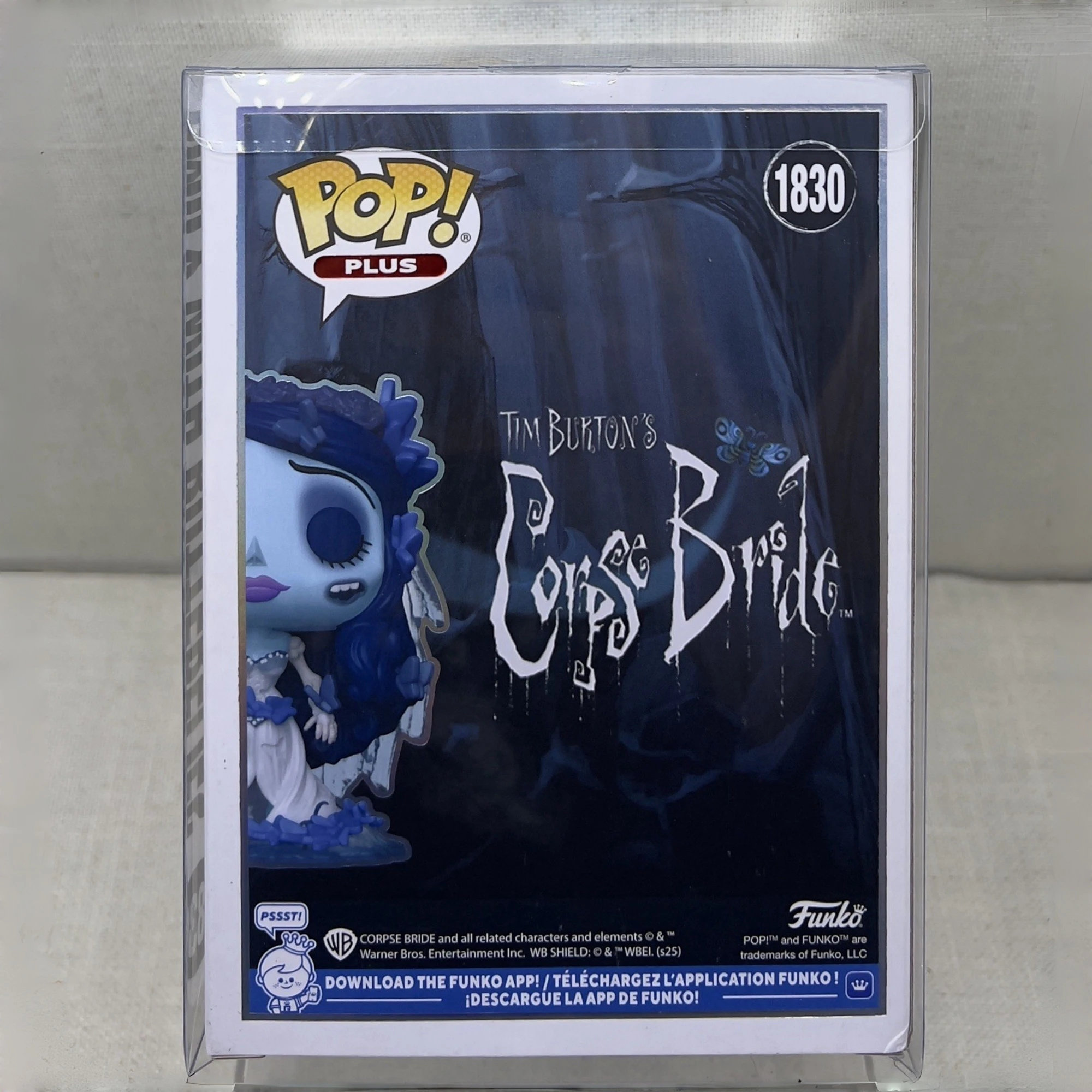 Funko Pop Corpse Bride Plus Emily with Butterflies Vinyl Figure 1830 Officially Licensed Collectible Desktop Decor Boxed Gift view 6