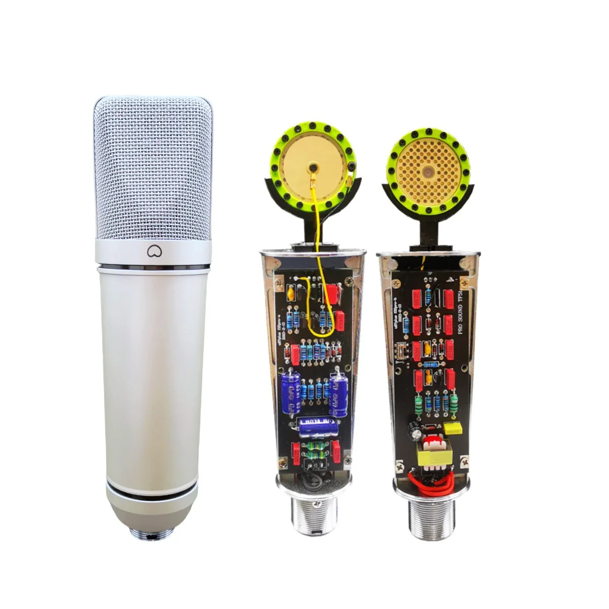 U87 Large Diaphragm Condenser Microphone Recording Microphone 34MM Large Diaphragm Condenser Microphone Live Streaming Microphon