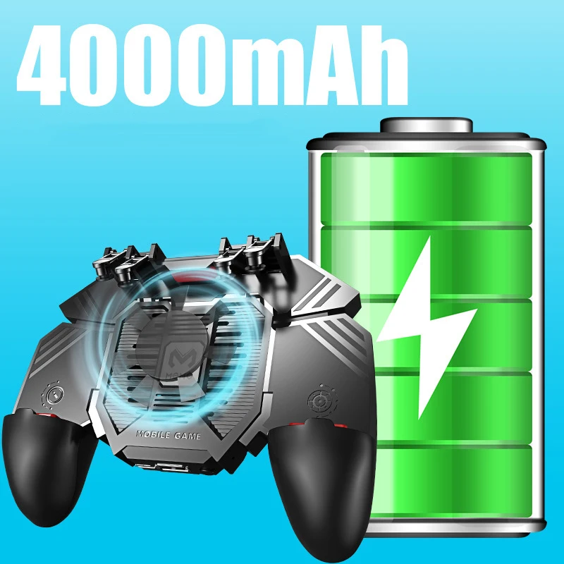 

MEMO AK77 Game Trigger Phone Cooler Fan Game Controller (4000MAh)