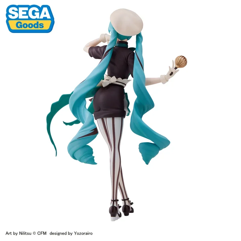 SEGA-Figurines Originales de Dessin Animé Shoasta Hatsune ku, Chocolat Noir Pasteur, Jouets d'Action pour Garçons et Bol, Cadeaux d'Anniversaire pour Enfants