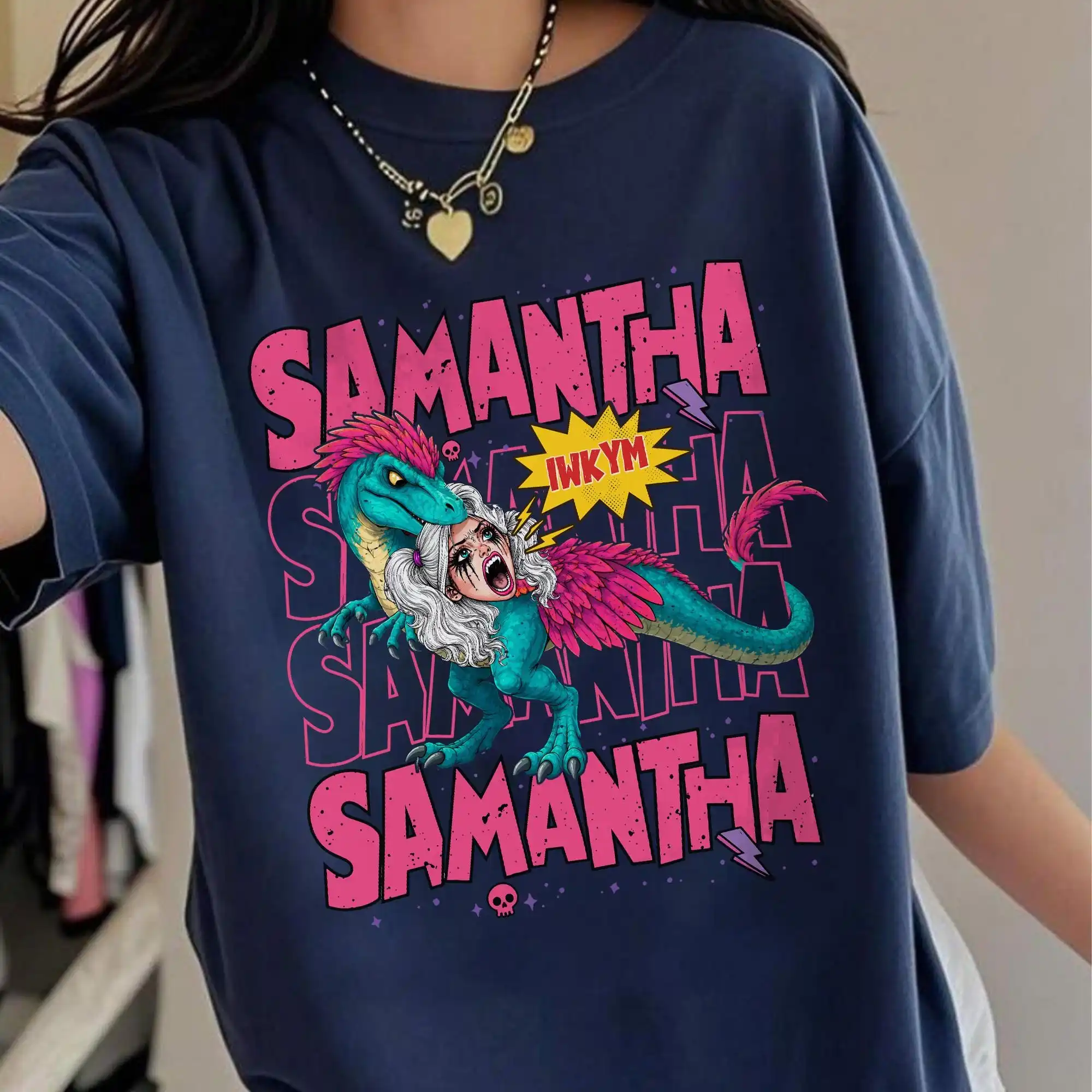 Samantha IWKYM Dungeon Crawler Carl Book Shirt,Princess Donut T-shirt, Matt Dinniman LITRPG Fan Gift,Sci-Fi Meme Tee