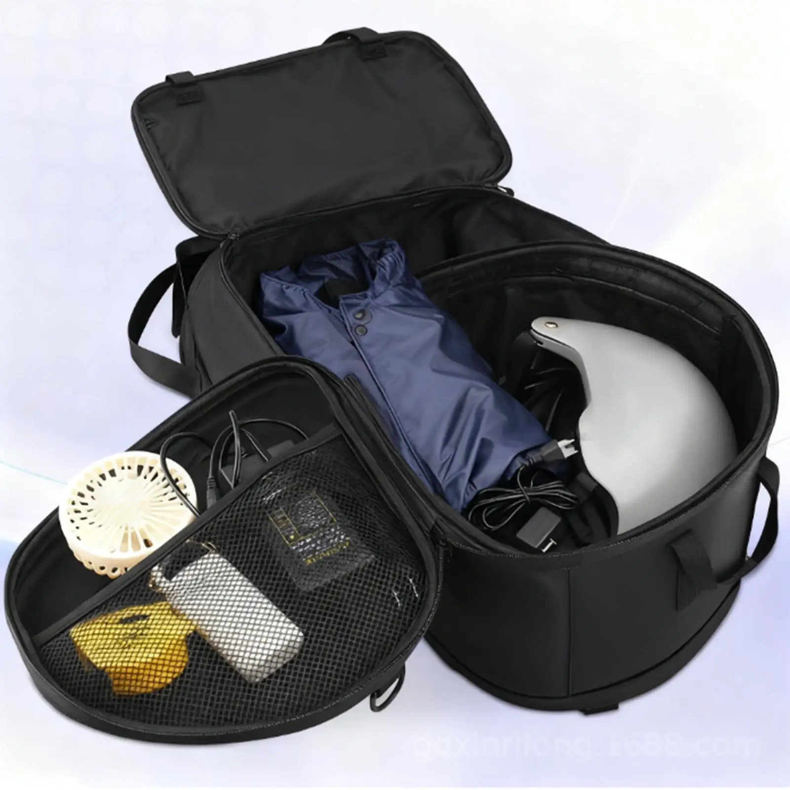 

Motorcycle Tank Bag Hard Shell Large Capacity Easy Installation Wear Resistant PU EVA Gas Oil Fuel Tank Bag for Pcx Nvx