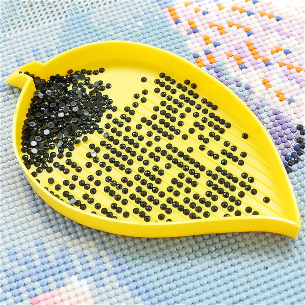 1PC Diamond Painting Trays Large Plastic Bead Sorting Tray Big Drill Plate Storage Containers Diamond Embroidery Tool Accessorie