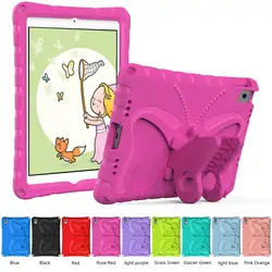 OligKids-Étui antichoc avec support papillon mignon, coque pour iPad inspectés, 6e, Isabel, iPad 2017, 2018, 9.7 